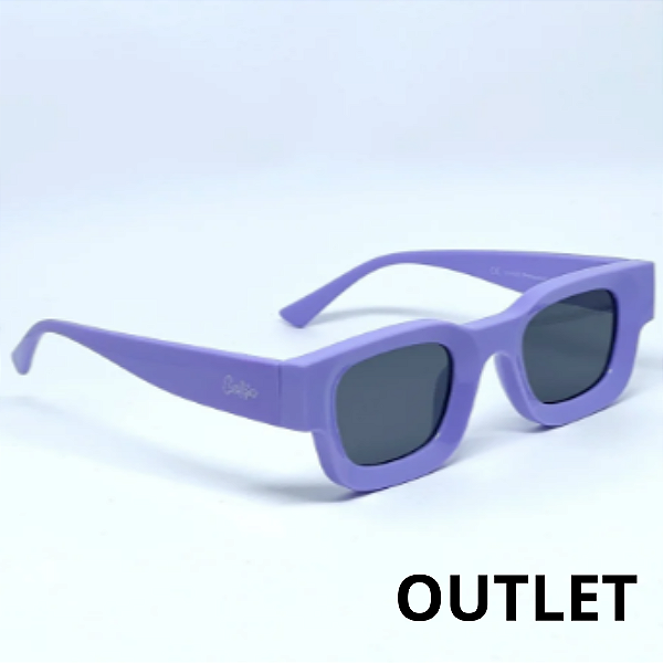 ÓCULOS DETROIT - LILÁS C/ PRETO OUTLET