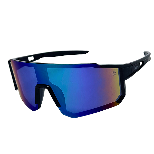ÓCULOS DE SOL ESPORTIVO ICE - PRETO C/ CAMALEÃO
