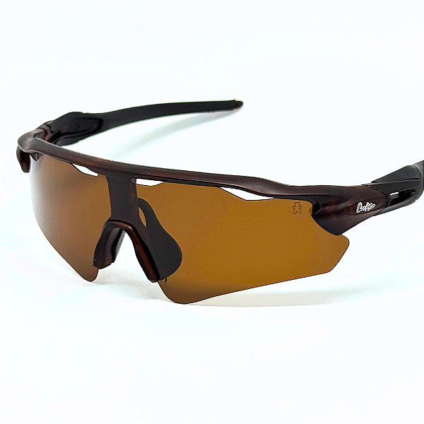 Óculos de Sol Esportivo Speed - Marrom