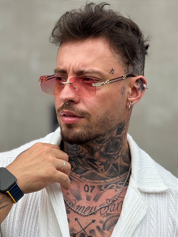 ÓCULOS DE SOL ROYAL - ROSA DEGRADÊ