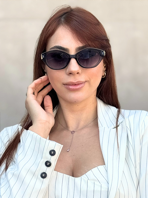 ÓCULOS DE SOL JENY - AZUL CRISTAL