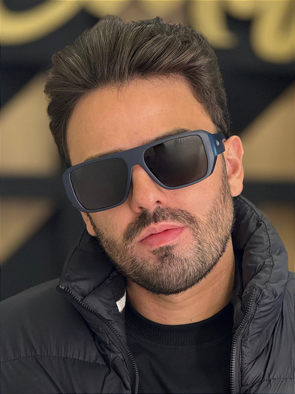 Óculos de Sol Polarizado London - Azul Marinho