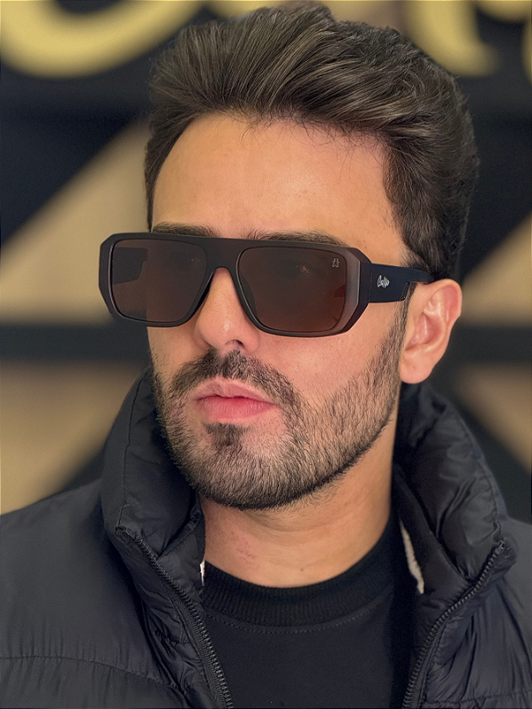 Óculos de Sol Polarizado London - Marrom