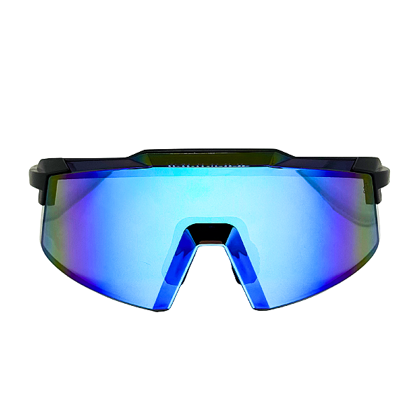 Óculos de Sol Esportivo Blitz - Preto c/ Azul