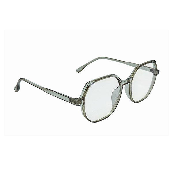 Óculos Geométrico Miralys - Fumê (Anti Blue)