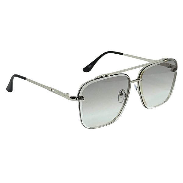 Óculos de Sol Aura - Fumê C/ Prata