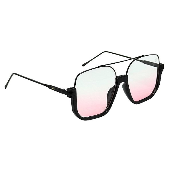 ÓCULOS DE SOL LUNA - ROSA DEGRADÊ C/ PRETO