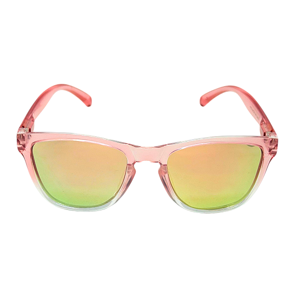 ÓCULOS DE SOL ESPORTIVO ZOOM POLARIZADO - ROSÊ CRISTAL ESPELHADO