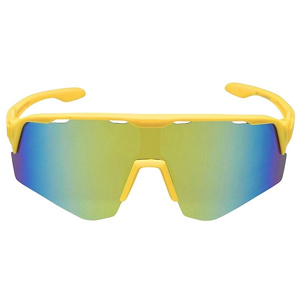 ÓCULOS DE SOL ESPORTIVO VEX - AMARELO CAMALEÃO