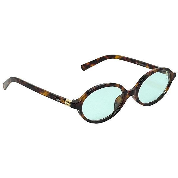 ÓCULOS DE SOL MILY - TARTARUGA COM AZUL