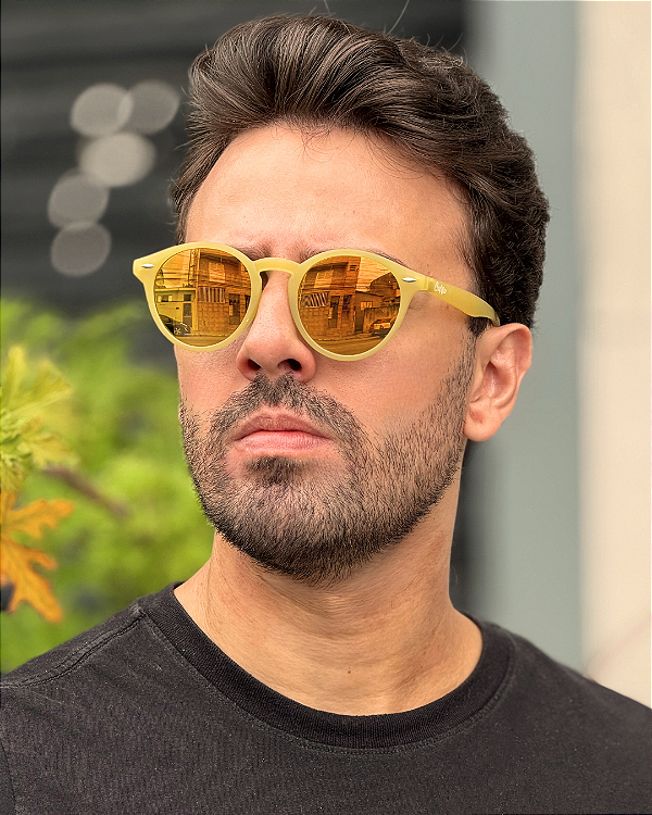 ÓCULOS DE SOL CALI - VERDE ESPELHADO