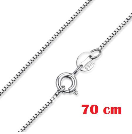Corrente Veneziana de Prata 925 de 70 cm
