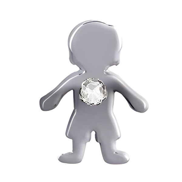 Charm - Menino Com Cristal