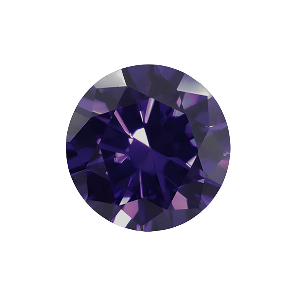 Charm - Cristal Roxo Escuro