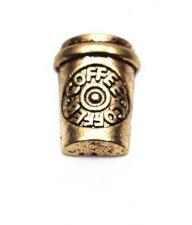 Charm - Copo Café Ouro