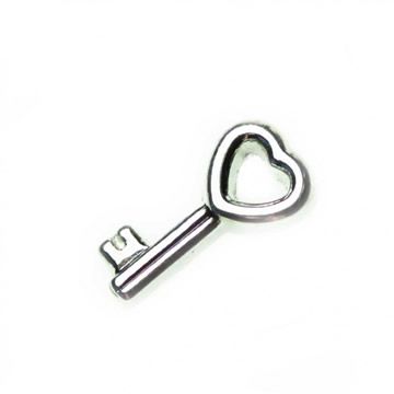 Charm - Chave Prata