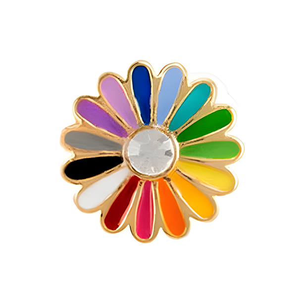 Charm - Margarida Colorida Especial