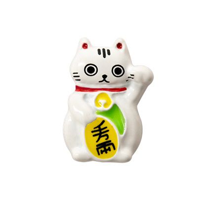 Charm - Gato da Sorte Maneki Neko Especial
