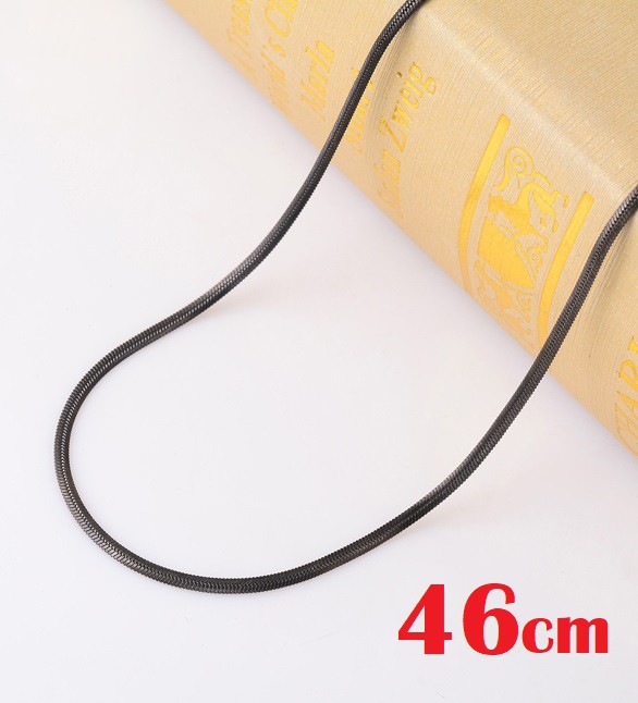 Corrente Lisa Black 46 cm