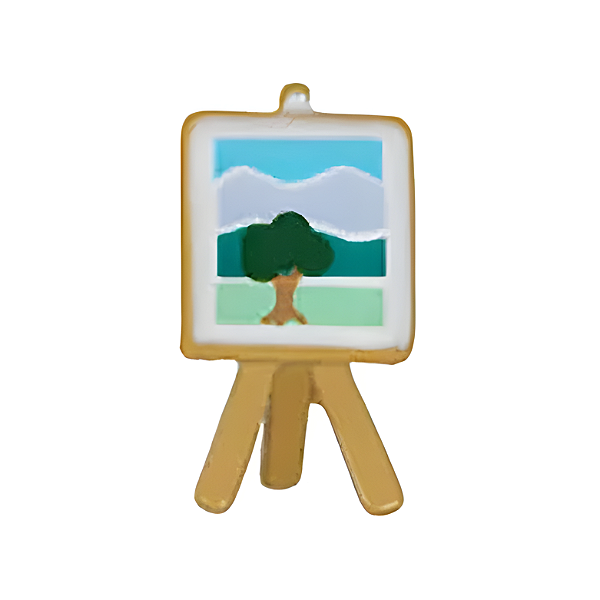 Charm - Quadro Pintor Artista Especial