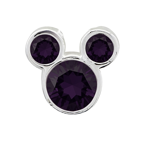 Charm - Orelha Mouse Roxo Escuro