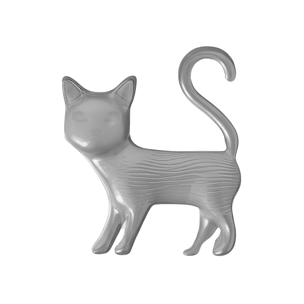 Charm - Gato Cinza