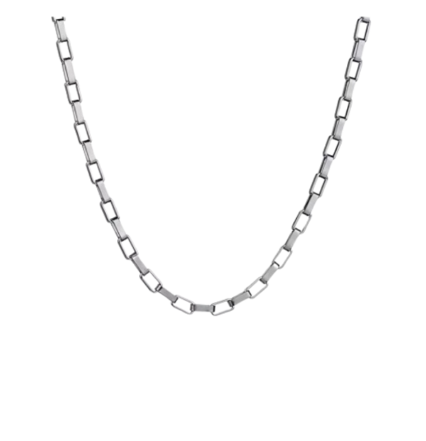 Corrente Lajotinha Prata 46 cm