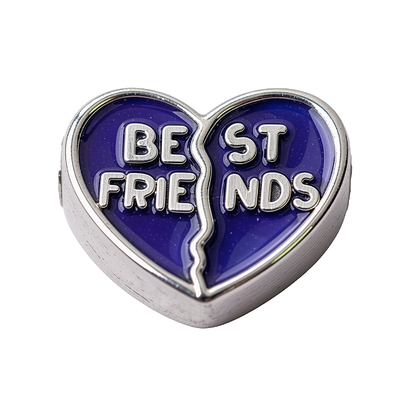 Charm - Coração best friends (melhores amigos(as))