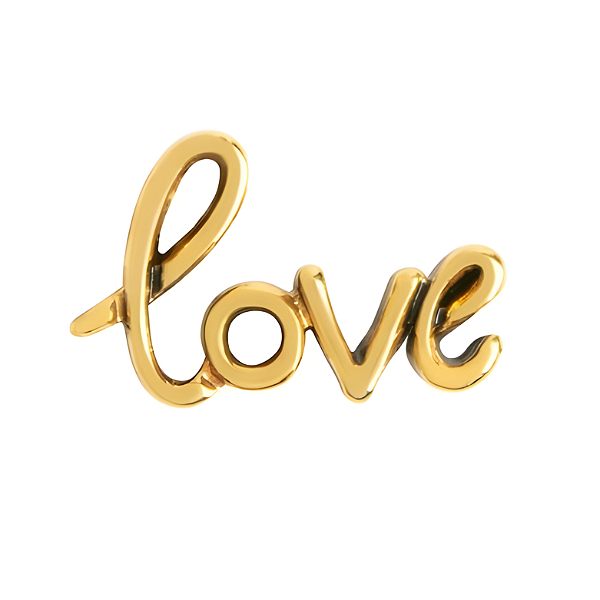 Charm - Love ouro Manuscrito Especial