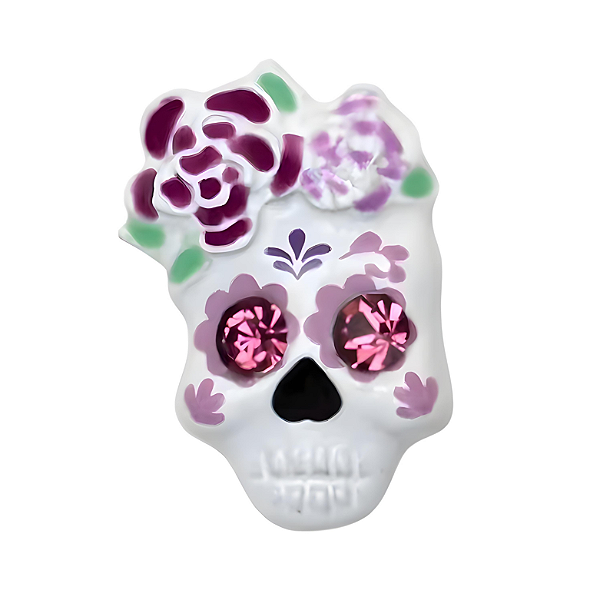 Charm - Caveira Mexicana Roxa Especial