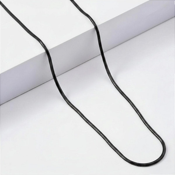 Corrente Lisa Black (60 cm)