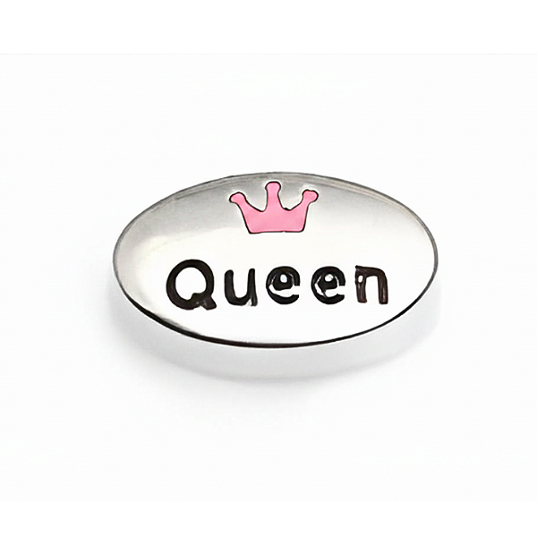 Charm - Queen ♥ (rainha) rosa