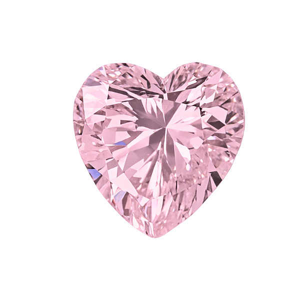 Charm - Cristal Coração Rosa