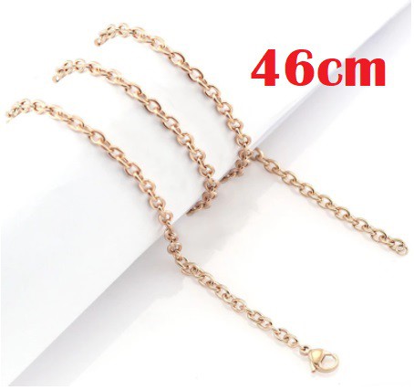 Corrente Risco Rosê 45 cm