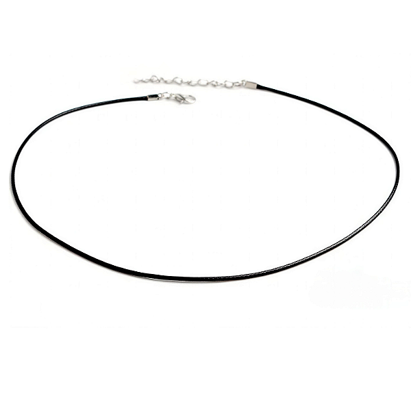 Corrente black de Couro Sintético 44 cm