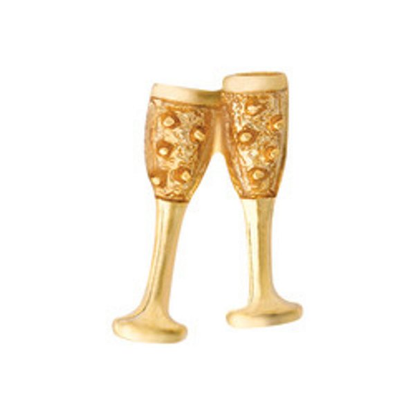 Charm - Taça Um Brinde Ouro