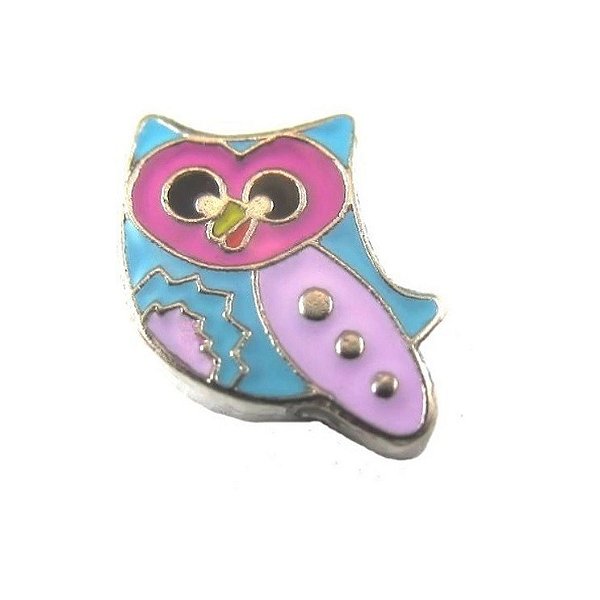 Charm - Coruja Colorida