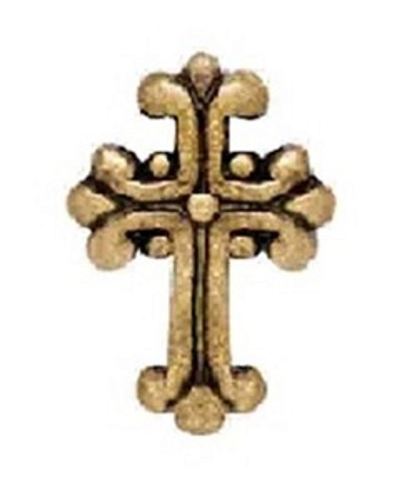 Charm - Cruz Vintage Ouro