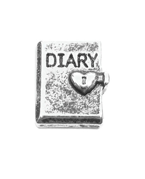 Charm - Diário Prata