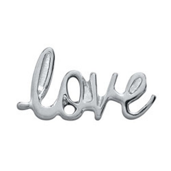 Charm - Love Desenhado Prata