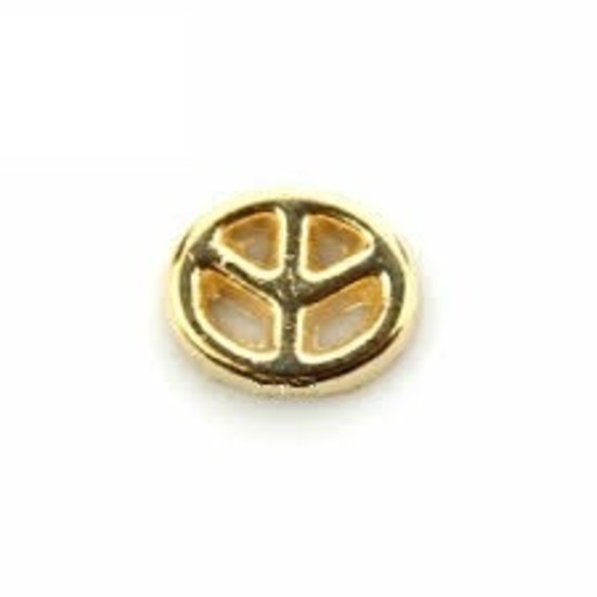 Charm - Símbolo da Paz Ouro