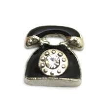 Charm - Telefone Preto