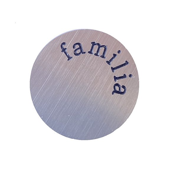 Moeda - Família Prata (GRANDE)