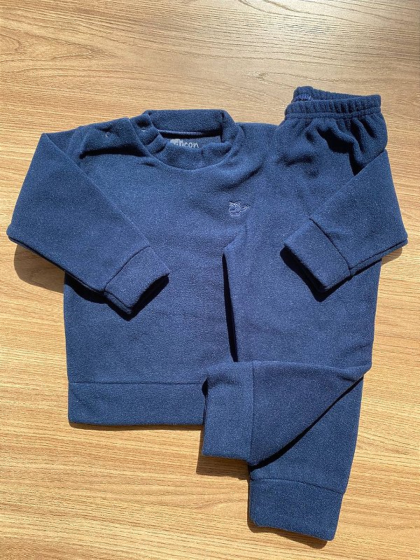 Conjunto Soft Infantil Menino Azul Marinho