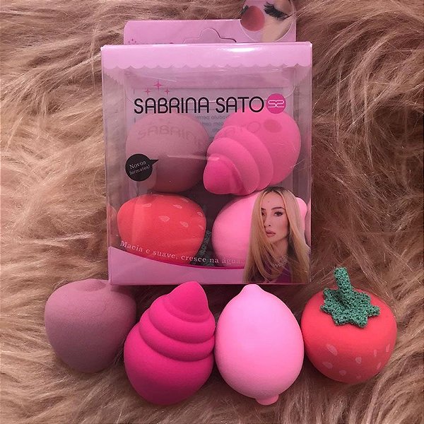 Kit Esponja de Maquiagem - B - Sabrina Sato