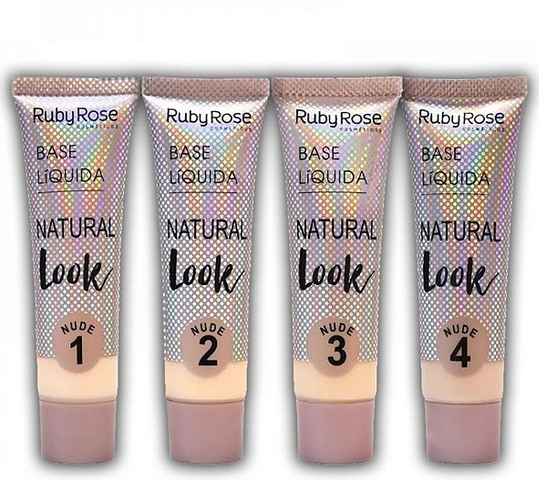 Base Liquida Natural Look Nude - Ruby Rose