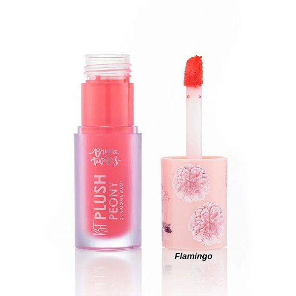 BT Plush 2x1 Batom e Blush Coleção Peony - Bruna Tavares