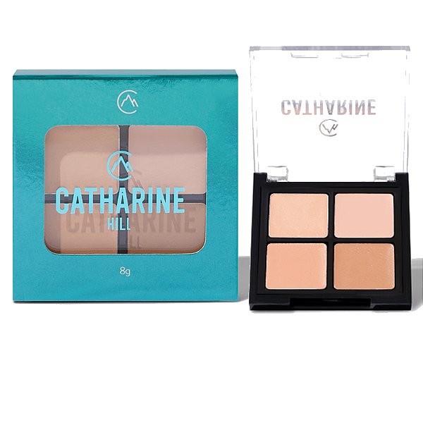 Quarteto de Corretivos Four Concealer Pele Clara - Catharine Hill