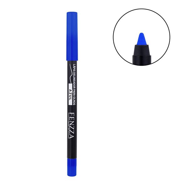 Lapis Para Olhos azul - Fenzza Makeup