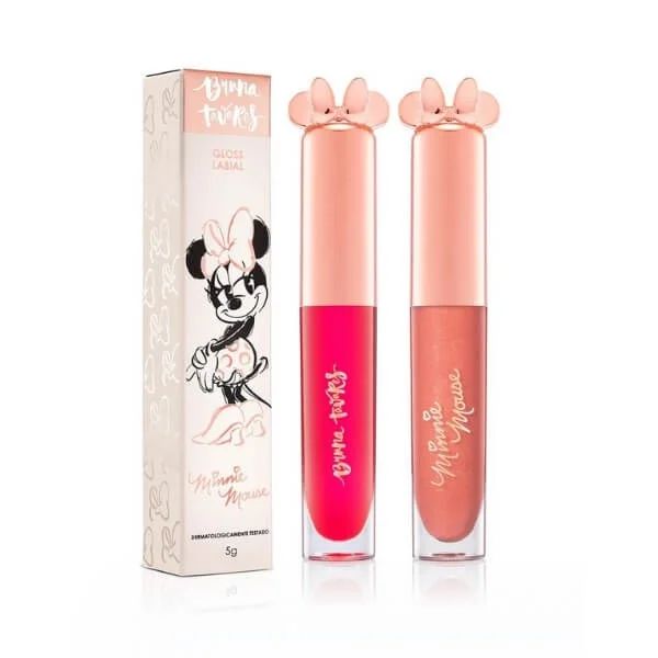 Gloss labial Minnie Mouse - Bruna Tavares Val 02/26